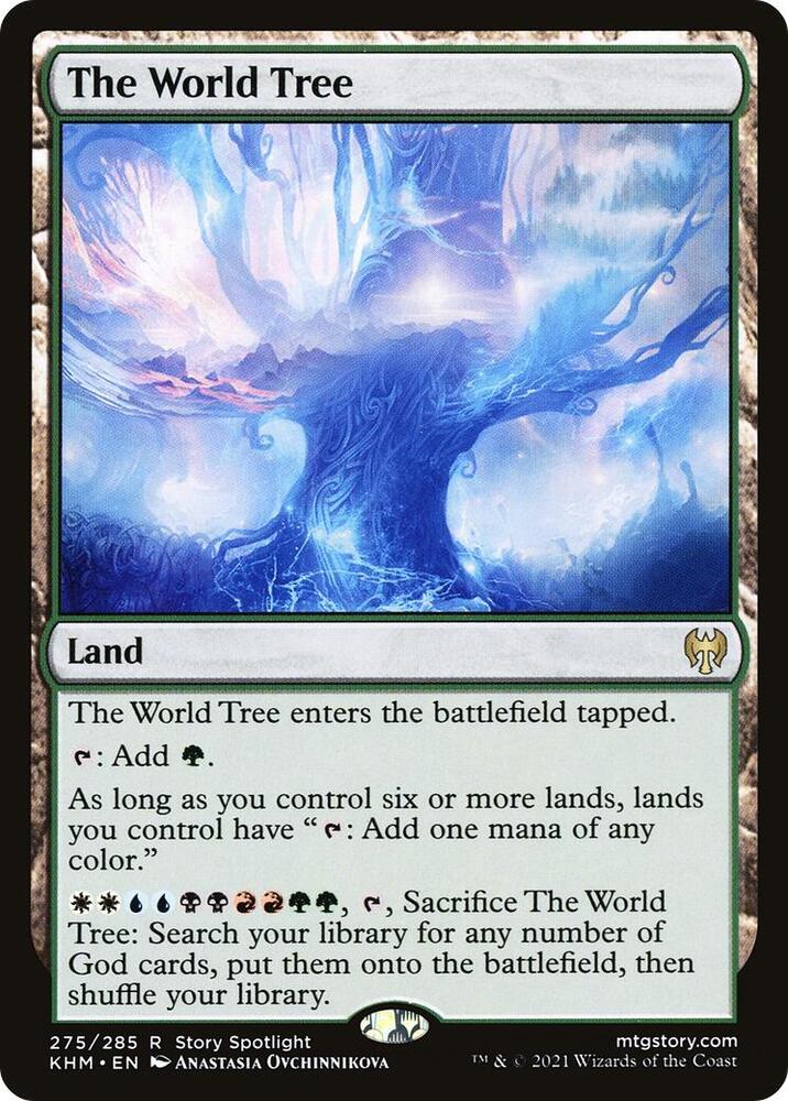 The World Tree 275 card from Kaldheim