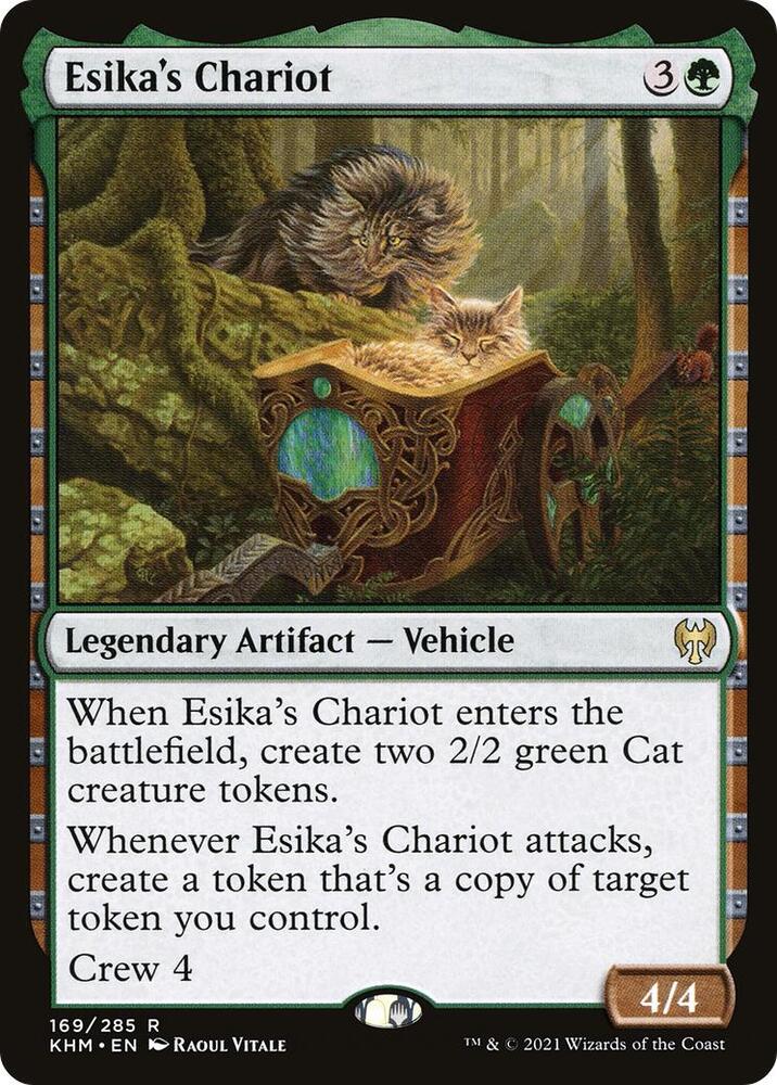 Esika's Chariot 169 card from Kaldheim