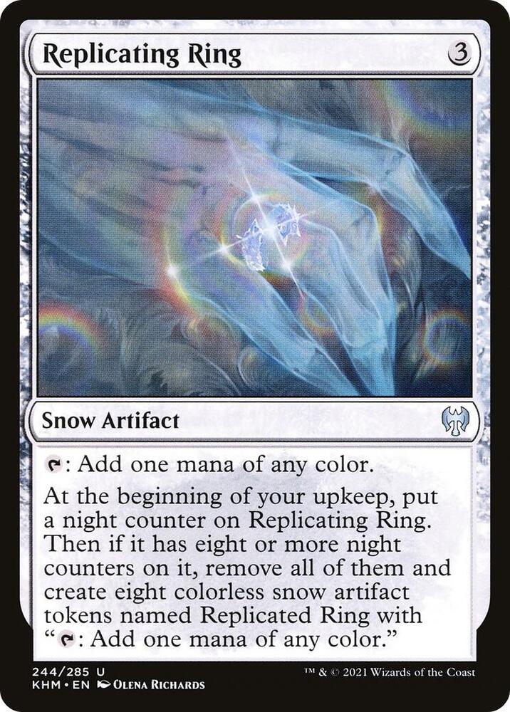 Replicating Ring 244 card from Kaldheim