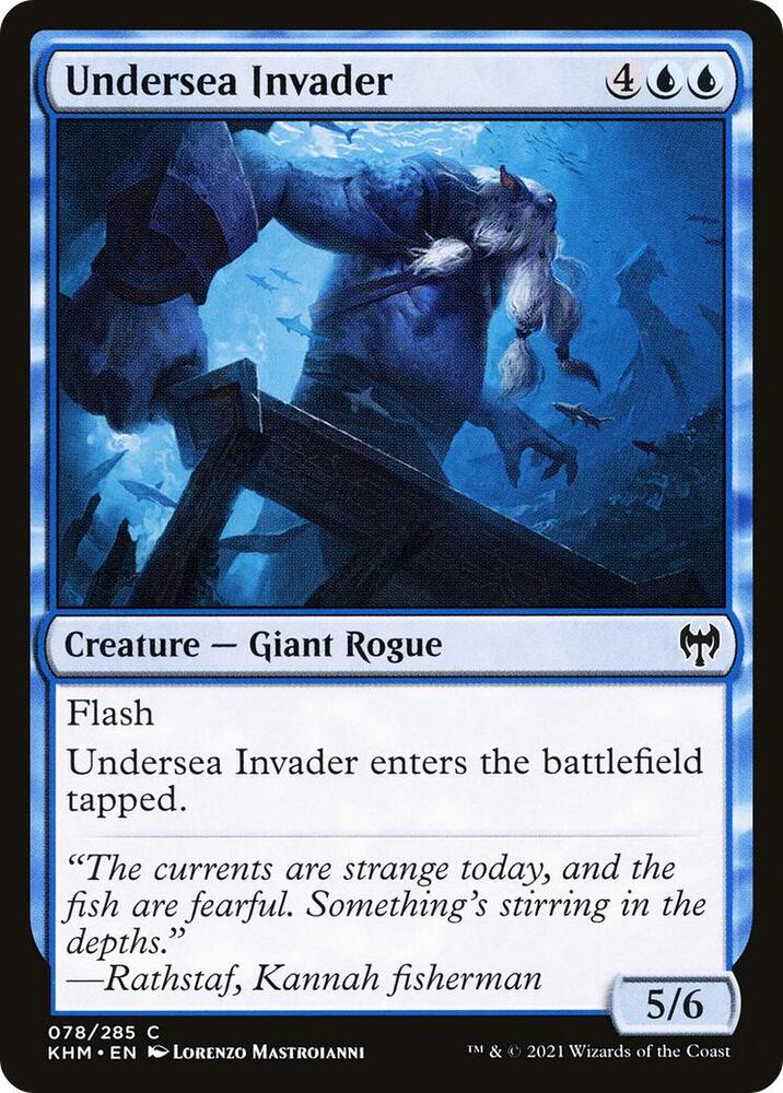 Undersea Invader 78 card from Kaldheim