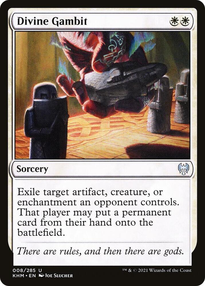 Divine Gambit 8 card from Kaldheim