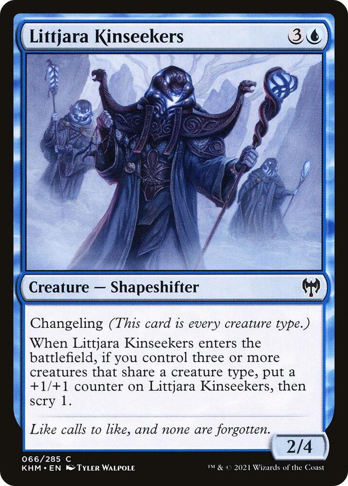 Littjara Kinseekers 66 card from Kaldheim