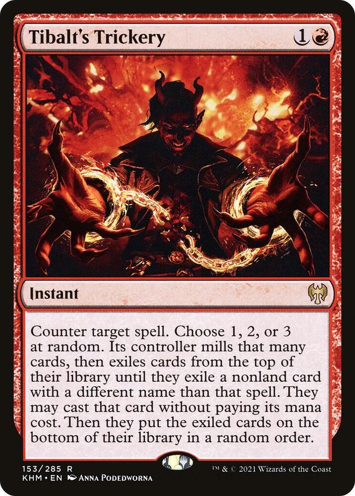 Tibalt's Trickery 153 card from Kaldheim