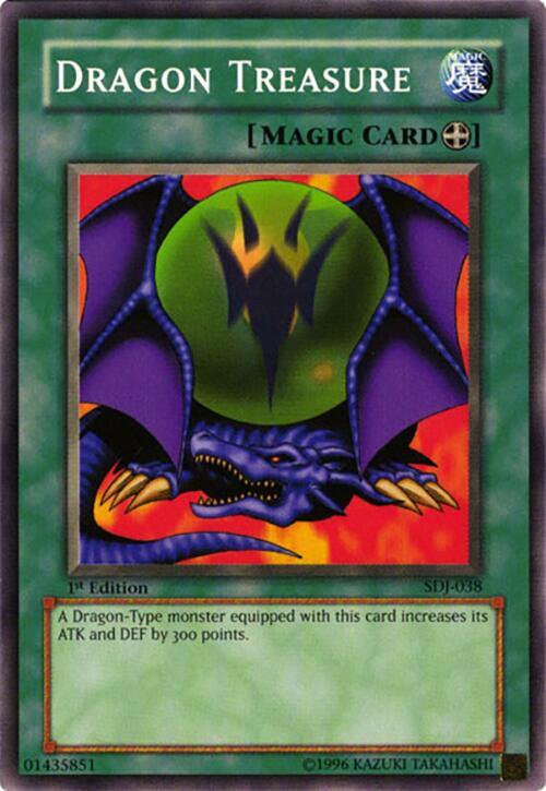 Dragon Treasure SDJ-038 card from Starter Deck: Joey