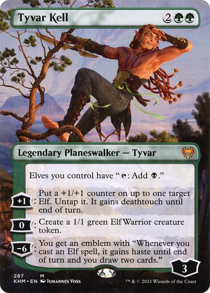 Tyvar Kell (Borderless) 287 card from Kaldheim