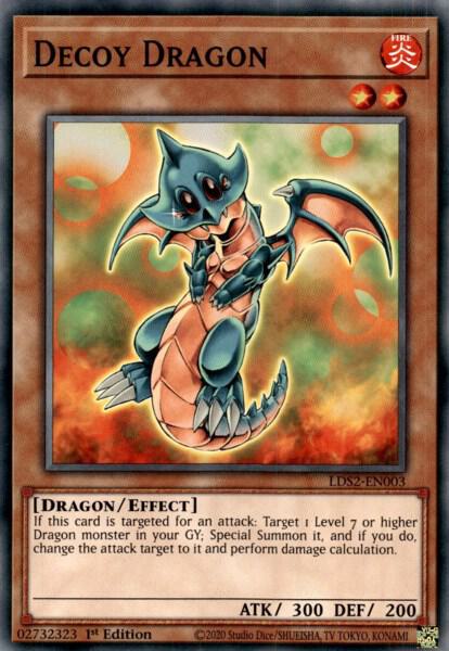 Decoy Dragon LDS2-EN003 card from Legendary Duelists: Season 2