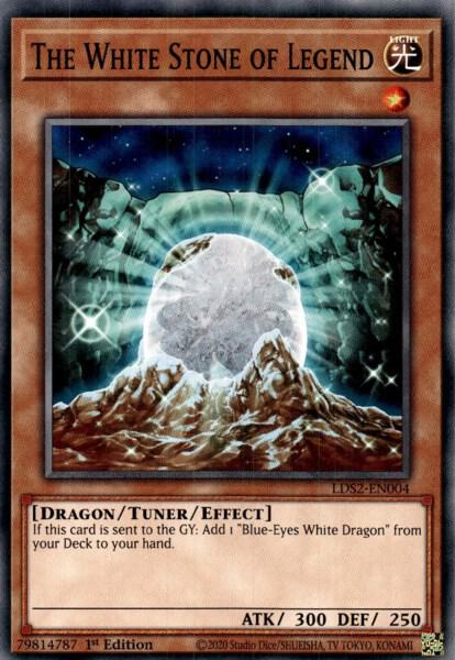 The White Stone of Legend LDS2-EN004 card from Legendary Duelists: Season 2