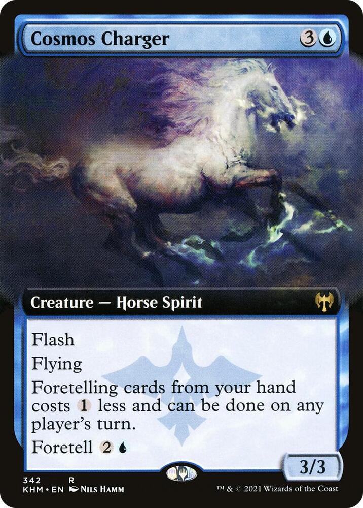 Cosmos Charger (Extended Art) 342 card from Kaldheim