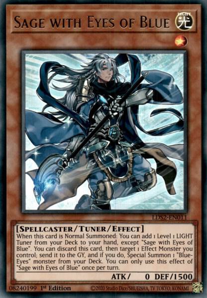 Sage with Eyes of Blue LDS2-EN011 card from Legendary Duelists: Season 2