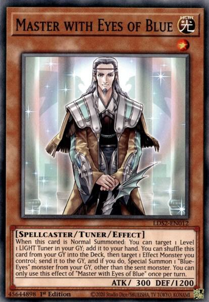 Master with Eyes of Blue LDS2-EN012 card from Legendary Duelists: Season 2