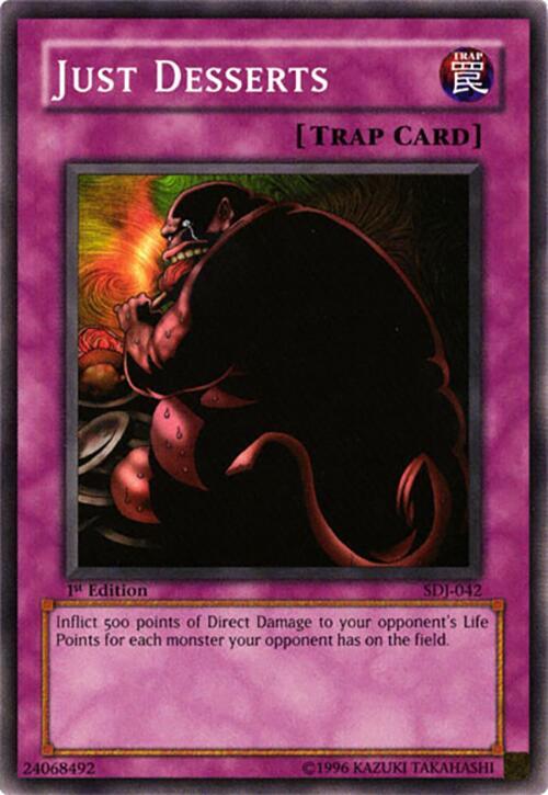 Just Desserts SDJ-042 card from Starter Deck: Joey