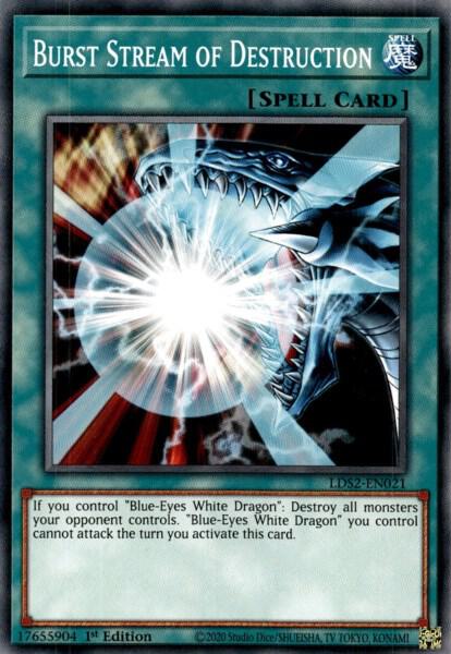 Burst Stream of Destruction LDS2-EN021 card from Legendary Duelists: Season 2