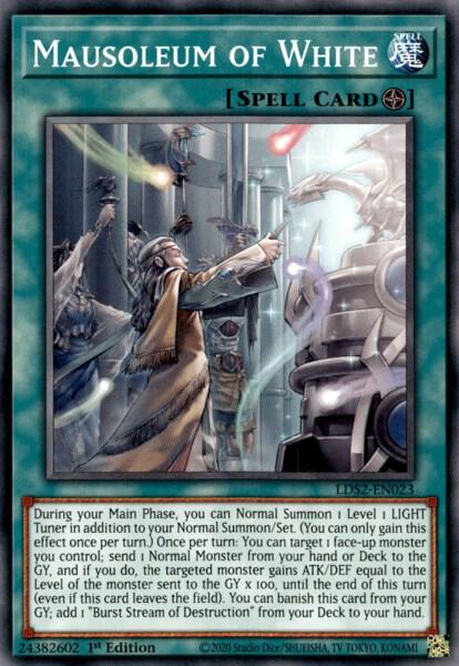 Mausoleum of White LDS2-EN023 card from Legendary Duelists: Season 2