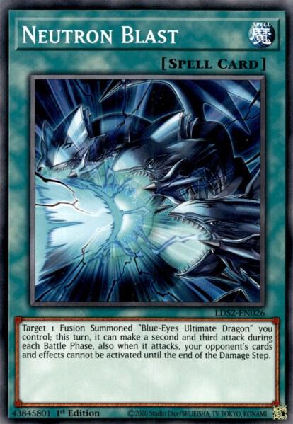 Neutron Blast LDS2-EN026 card from Legendary Duelists: Season 2