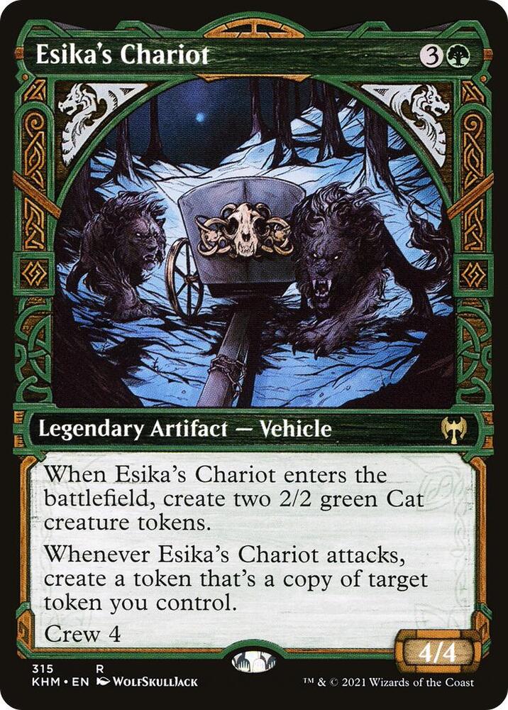Esika's Chariot (Showcase) 315 card from Kaldheim