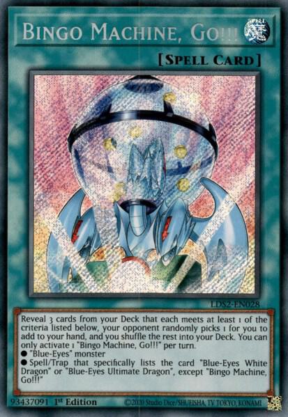 Bingo Machine, Go!!! LDS2-EN028 card from Legendary Duelists: Season 2