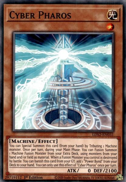 Cyber Pharos LDS2-EN031 card from Legendary Duelists: Season 2