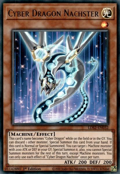 Cyber Dragon Nachster LDS2-EN032 card from Legendary Duelists: Season 2