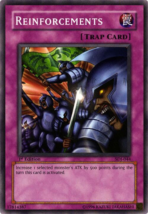 Reinforcements SDJ-044 card from Starter Deck: Joey