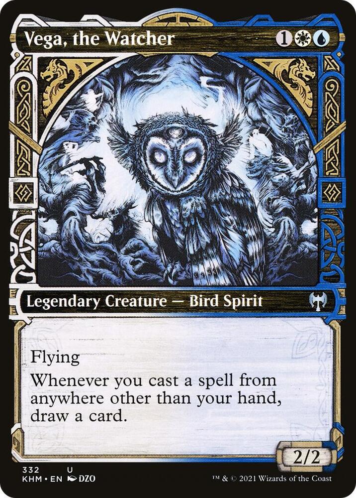 Vega, the Watcher (Showcase) 332 card from Kaldheim