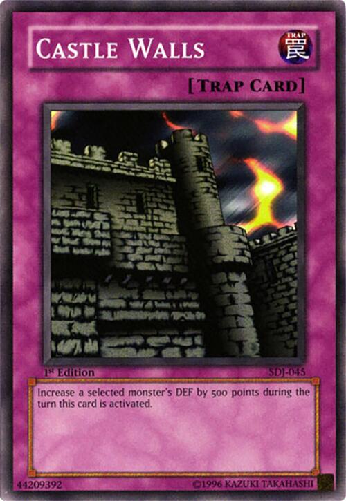 Castle Walls SDJ-045 card from Starter Deck: Joey