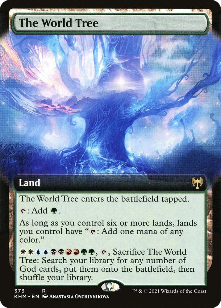 The World Tree (Extended Art) 373 card from Kaldheim