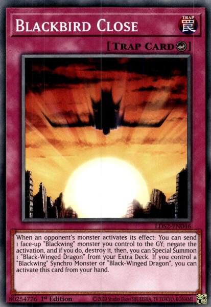 Blackbird Close LDS2-EN046 card from Legendary Duelists: Season 2