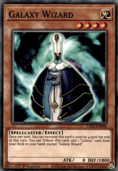 Galaxy Wizard LDS2-EN048 card from Legendary Duelists: Season 2