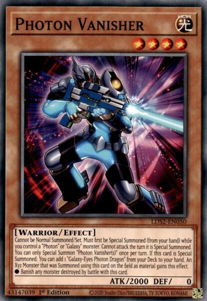 Photon Vanisher LDS2-EN050 card from Legendary Duelists: Season 2
