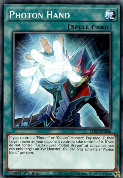 Photon Hand LDS2-EN056 card from Legendary Duelists: Season 2