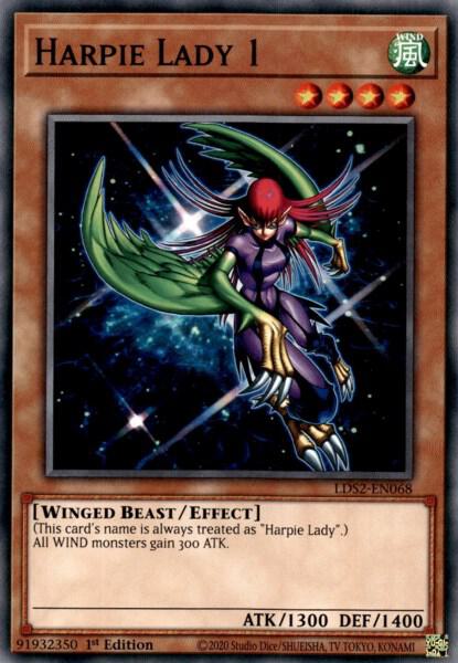 Harpie Lady 1 LDS2-EN068 card from Legendary Duelists: Season 2