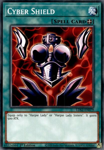 Cyber Shield LDS2-EN079 card from Legendary Duelists: Season 2