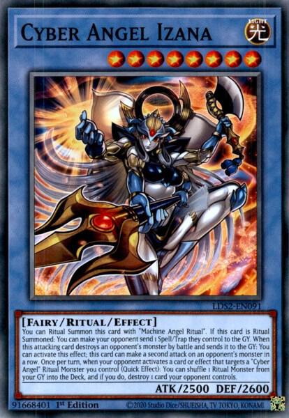 Cyber Angel Izana LDS2-EN091 card from Legendary Duelists: Season 2