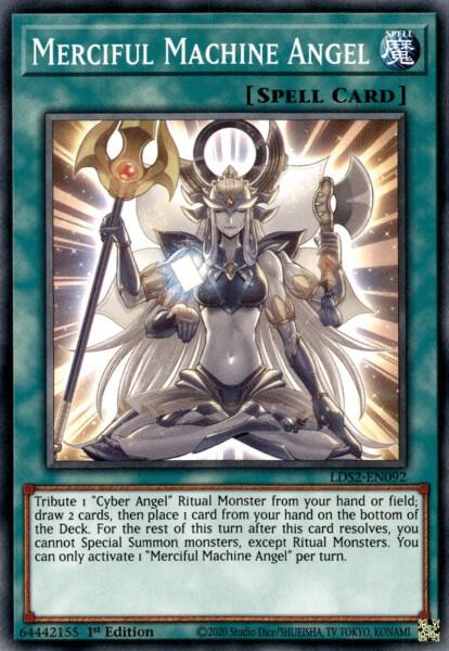Merciful Machine Angel LDS2-EN092 card from Legendary Duelists: Season 2