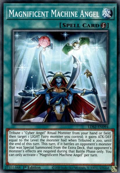 Magnificent Machine Angel LDS2-EN094 card from Legendary Duelists: Season 2