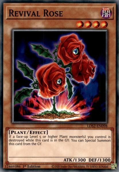 Revival Rose LDS2-EN098 card from Legendary Duelists: Season 2