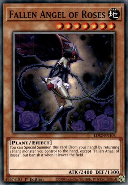 Fallen Angel of Roses LDS2-EN103 card from Legendary Duelists: Season 2