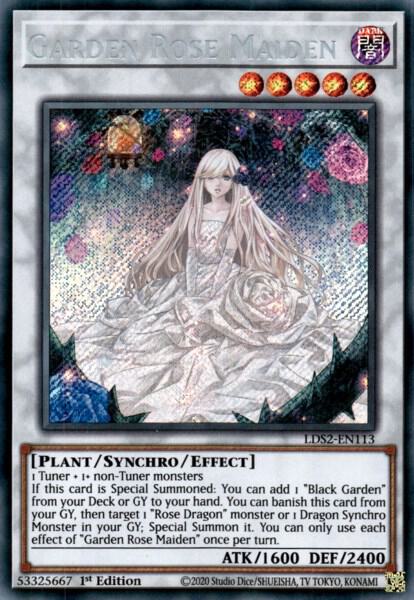 Garden Rose Maiden LDS2-EN113 card from Legendary Duelists: Season 2