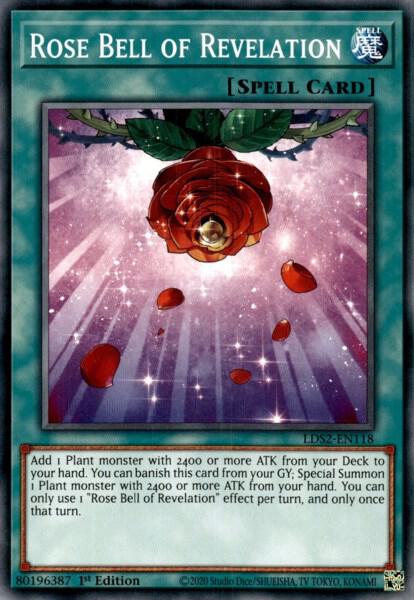 Rose Bell of Revelation LDS2-EN118 card from Legendary Duelists: Season 2