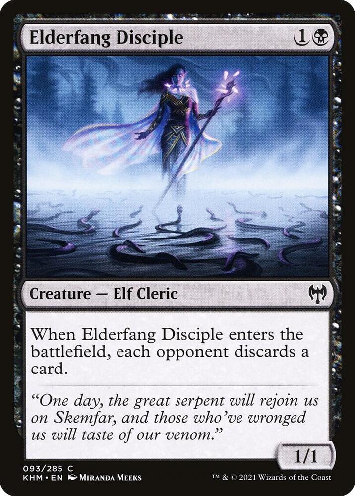 Elderfang Disciple 93 card from Kaldheim