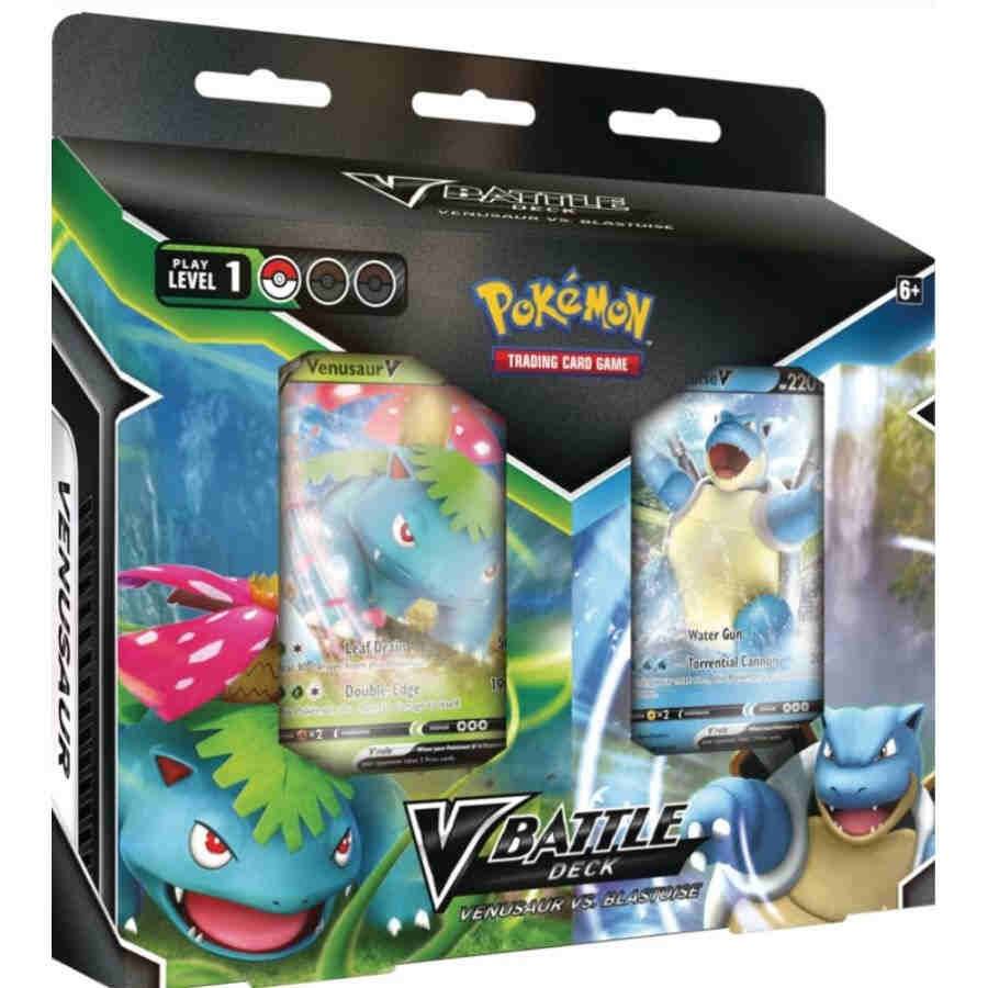 V Battle Deck Bundle [Venusaur V/Blastoise V] card from Miscellaneous Cards & Products