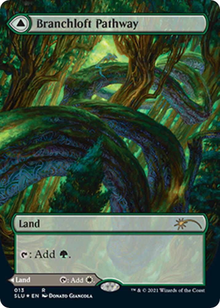 Branchloft Pathway (Borderless) 13 card from Secret Lair Series