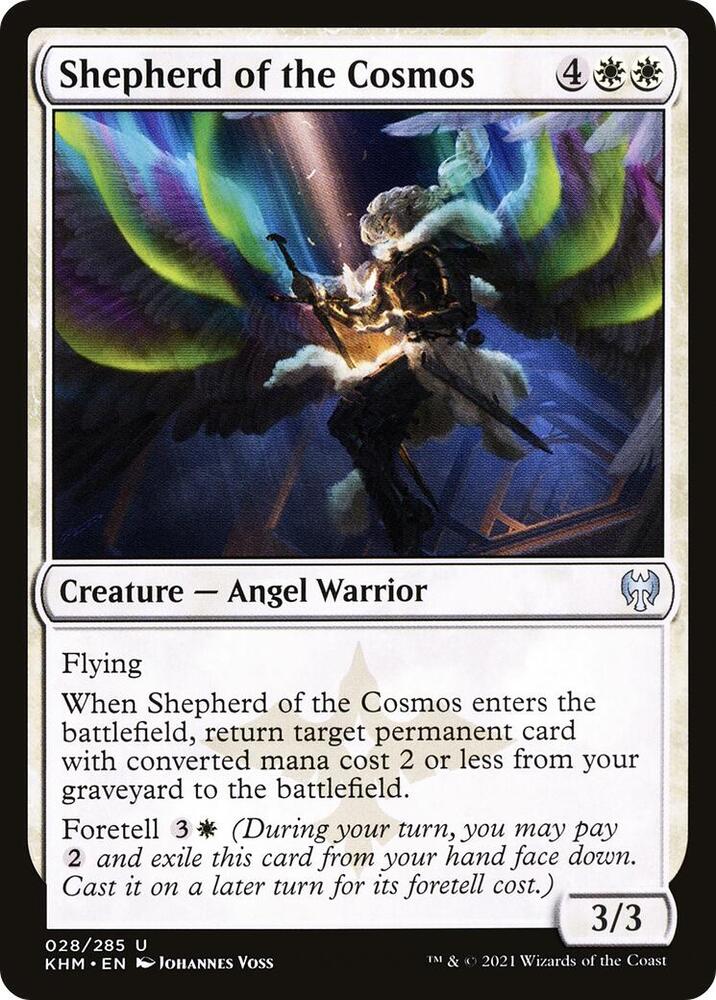 Shepherd of the Cosmos 28 card from Kaldheim