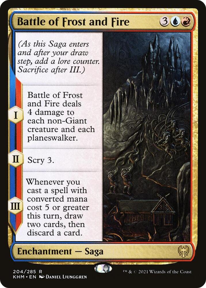 Battle of Frost and Fire 204 card from Kaldheim