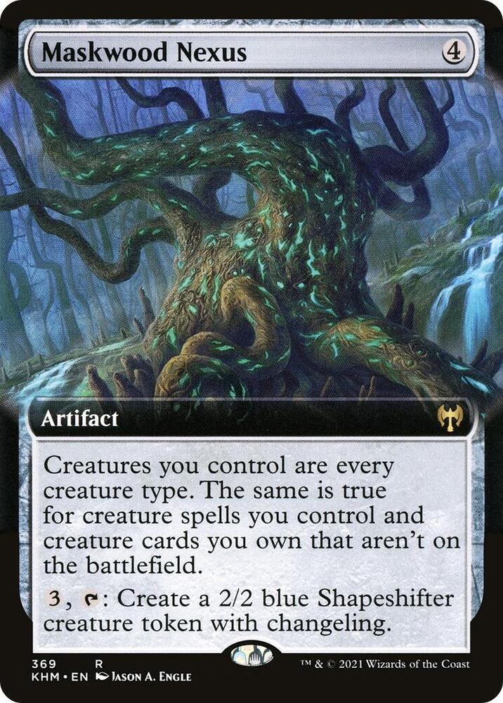 Maskwood Nexus (Extended Art) 369 card from Kaldheim