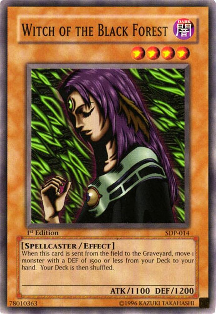 Witch of the Black Forest SDP-014 card from Starter Deck: Pegasus