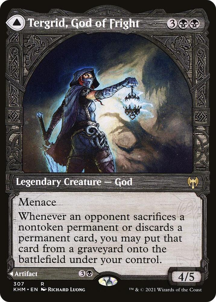 Tergrid, God of Fright (Showcase) 307 card from Kaldheim