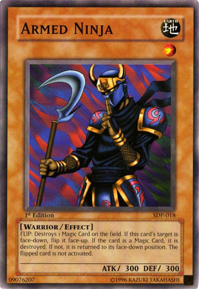 Armed Ninja SDP-018 card from Starter Deck: Pegasus
