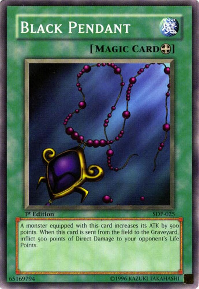 Black Pendant SDP-025 card from Starter Deck: Pegasus