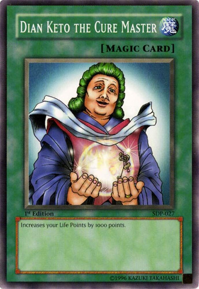 Dian Keto the Cure Master SDP-027 card from Starter Deck: Pegasus